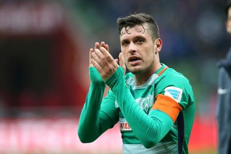 Bremer Junuzovic nach Grippe vor Einsatz gegen Schalke Bremer Junuzovic nach Grippe vor Einsatz gegen Schalke