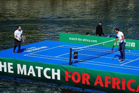 Für Federer-Foundation: Duell Federer-Murray bringt 1,3 Millionen Euro ein Für Federer-Foundation: Duell Federer-Murray bringt 1,3 Millionen Euro ein