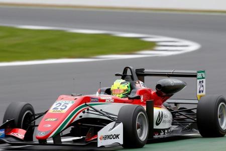 Formel 3: Schumacher auch im zweiten Qualifying im Mittelfeld