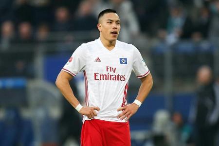 Knieprobleme - HSV-Torjäger Wood vor Nordderby in Bremen angeschlagen Knieprobleme - HSV-Torjäger Wood vor Nordderby in Bremen angeschlagen