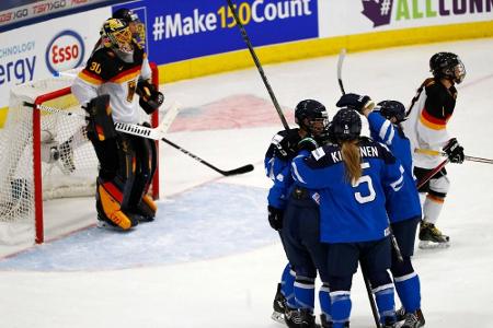 Eishockey-Frauen im Spiel um WM-Bronze chancenlos Eishockey-Frauen im Spiel um WM-Bronze chancenlos