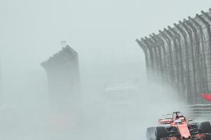 Wetter-Chaos in Shanghai: Vettel und Hamilton im ersten Training ohne Zeit