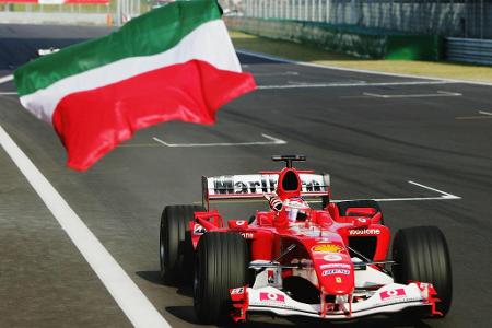 Seit 2004 gastiert die Formel 1 auf dem Shanghai International Circuit. Den Premierensieg sichert sich in jenem Jahr der Bra...