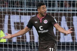 Bouhaddouz trifft doppelt: St. Pauli verlässt Abstiegsplatz