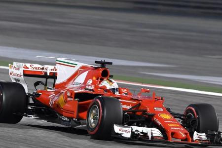 Formel 1: Vettel gewinnt in Bahrain vor Hamilton
