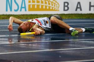 Sprinter Huke erleidet bei World Relays Schlüsselbeinbruch