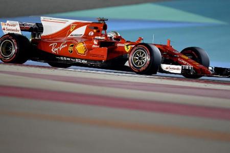 Vettel im letzten Bahrain-Training hinter Verstappen und Hamilton