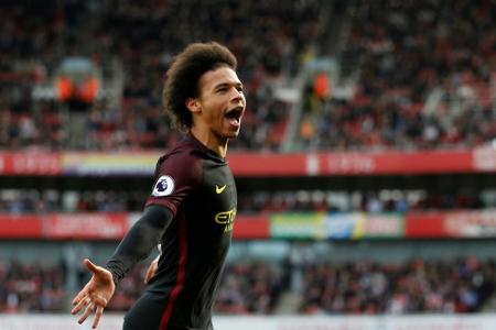 England: Arsenal und City 2:2 - Sané und Mustafi treffen