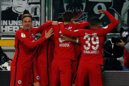 Frankfurt nach Elfmeter-Krimi im Pokalfinale