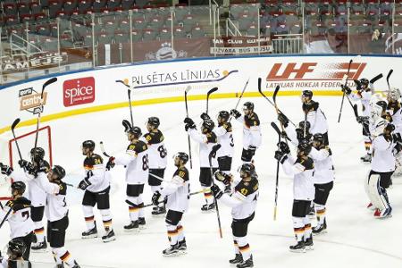Eishockey: DEB-Team mit sieben DEL-Finalisten gegen Lettland Eishockey: DEB-Team mit sieben DEL-Finalisten gegen Lettland