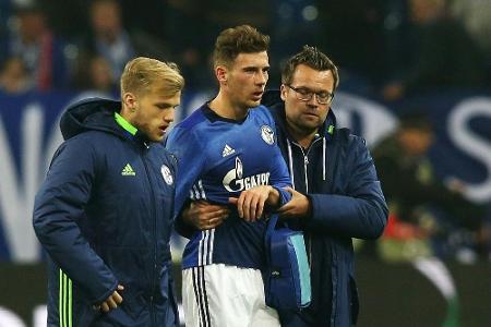 Kiefer ausgerenkt: Schalke droht Ausfall von Goretzka - Kolasinac mit Schmerzen