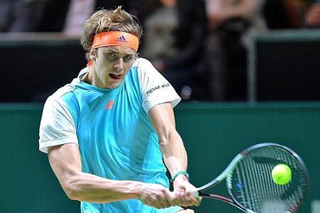 Zverev in Monte Carlo in der zweiten Runde