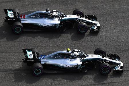 Das 2018er-Rennen in Russland sollte vor allem wegen einer Mercedes Team-Order in die Geschichte eingehen. In Runde 26 wiese...