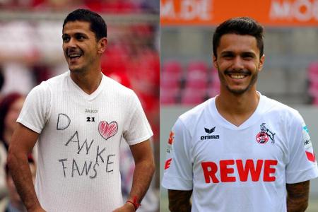 Der ältere Strahlemann spielte unter anderem beim VfB Leipzig und bei Energie Cottbus, der jüngere trägt gerade das Trikot d...