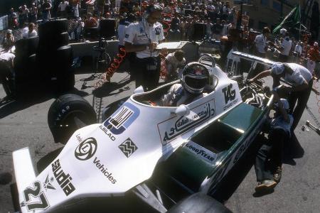 In der Saison 1980 feiert Williams seinen Durchbruch. Der Australier Alan Jones führt das Team zum ersten Fahrer-Titel in de...