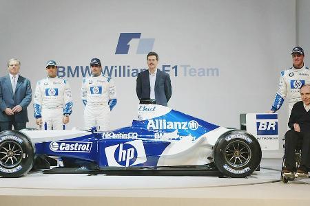 Nach der Jahrtausendwende ist von der einstigen Dominanz des Williams-Teams nicht mehr viel zu sehen. Ob mit Pablo Montoya o...