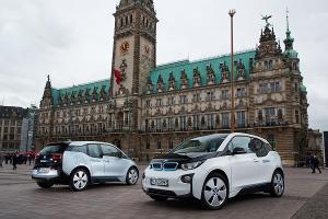 DriveNow baut E-Carsharing in Hamburg aus