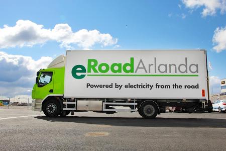 eRoadArlanda: Straße als Stromquelle eRoadArlanda: Straße als Stromquelle
