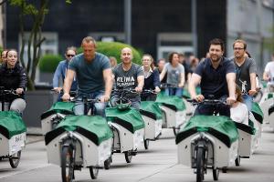 E-Lastenrad-Sharing Donk-EE wächst