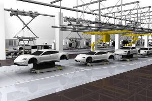 Porsche Taycan: Vorserienproduktion gestartet