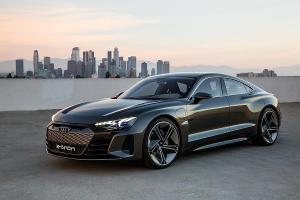 Audi e-tron GT concept feiert in LA Weltpremiere