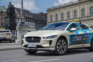 München: Jaguar I-Pace jetzt als Taxi unterwegs