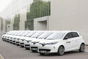 Kaum Elektroautos als Dienstwagen