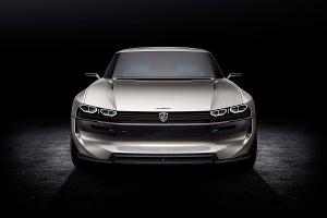 Peugeot präsentiert futuristisches E-Coupé