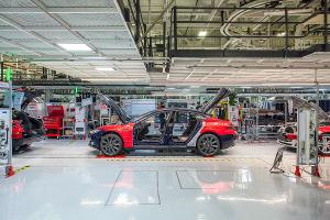 Massiver Anstieg der Produktion bei Tesla