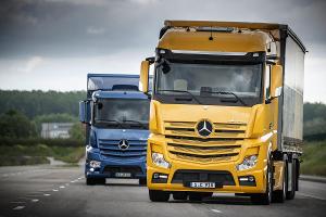 Daimler elektrifiziert den Mercedes Actros
