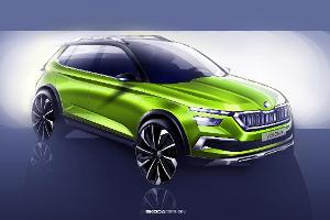 Škoda Vision X: Hybrid-SUV angekündigt