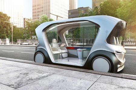 Bosch präsentiert auf CES autonomes Shuttle Bosch präsentiert auf CES autonomes Shuttle