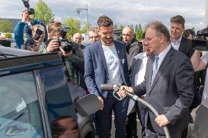 Halle hat eine Wasserstofftankstelle