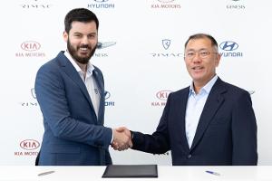 Hyundai entwickelt zusammen mit Rimac E-Sportler