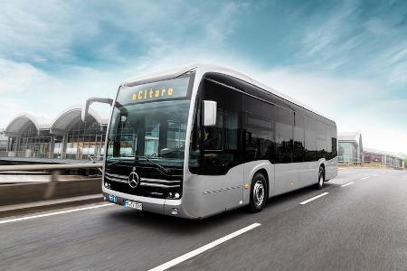 Linienbus E-Citaro künftig mit Brennstoffzelle Linienbus E-Citaro künftig mit Brennstoffzelle
