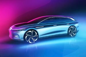 Elektrokombi-Studie von VW vorgestellt