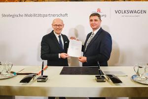 Hamburg und VW: Mobilitätspartnerschaft bekräftigt