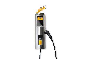 E-Ladestation integriert Saftpresse
