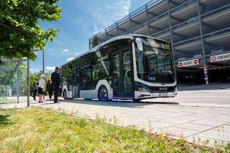 Zwei MAN Lion’s City E-Busse für Hamburg