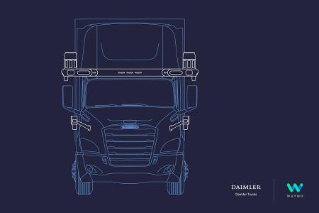 Daimler Trucks und Waymo kooperieren