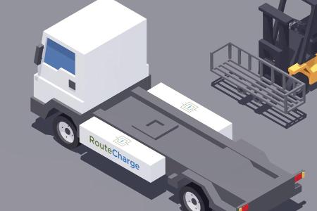 Elektro-LKW mit Wechselakku Elektro-LKW mit Wechselakku