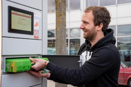 Freiburg: Swobbee-Akkuwechselstationen im Test Freiburg: Swobbee-Akkuwechselstationen im Test
