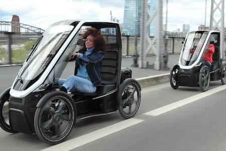 Pedelec Bio-Hybrid mit vier Rädern ist bestellbar Pedelec Bio-Hybrid mit vier Rädern ist bestellbar