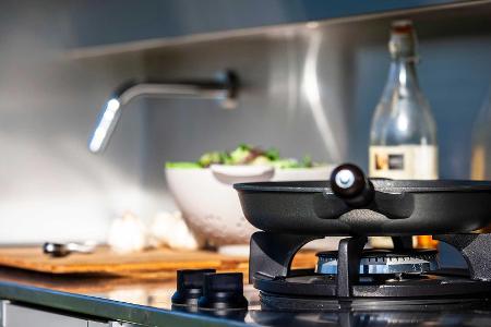 Wohnwagen Lume Traveler: Schlafen und Kochen im Freien