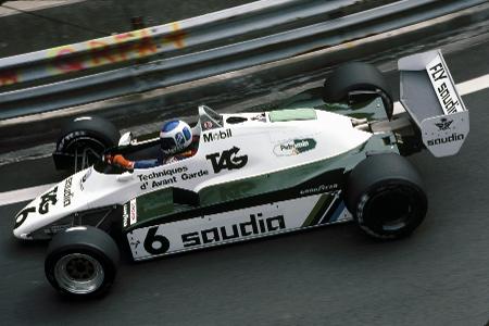 Alle Formel-1-Autos von Williams