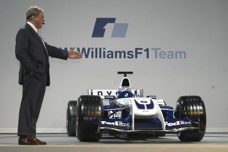 Alle Formel-1-Autos von Williams