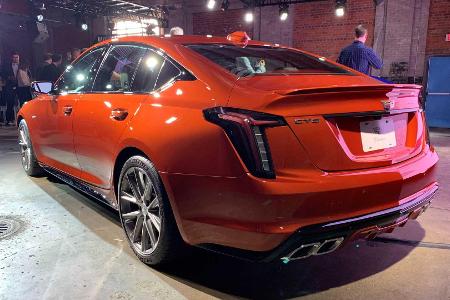 Cadillac CT4-V und CT5-V: Neue Sport-Limousinen Cadillac CT4-V und CT5-V: Neue Sport-Limousinen