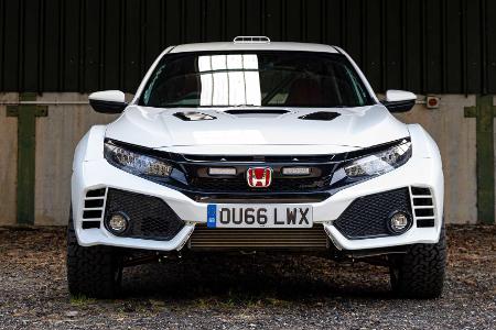 Honda Civic Type R OveRland: 10 cm höher und Offroad-Reifen Honda Civic Type R OveRland: 10 cm höher und Offroad-Reifen