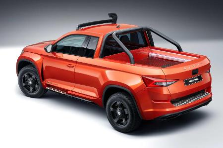 Der Skoda Mountiaq ist ein Kodiaq-Pickup mit Haken