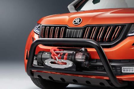 Der Skoda Mountiaq ist ein Kodiaq-Pickup mit Haken